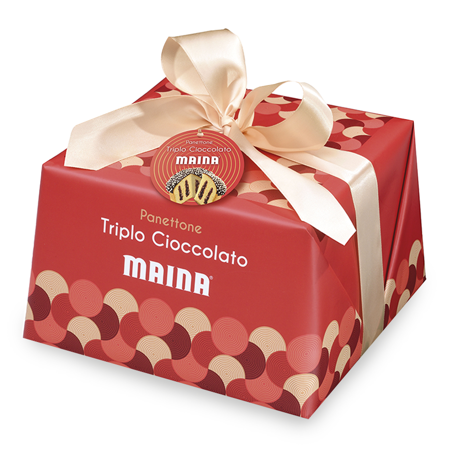 Panettone Triplo Cioccolato - Le Delizie - Maina